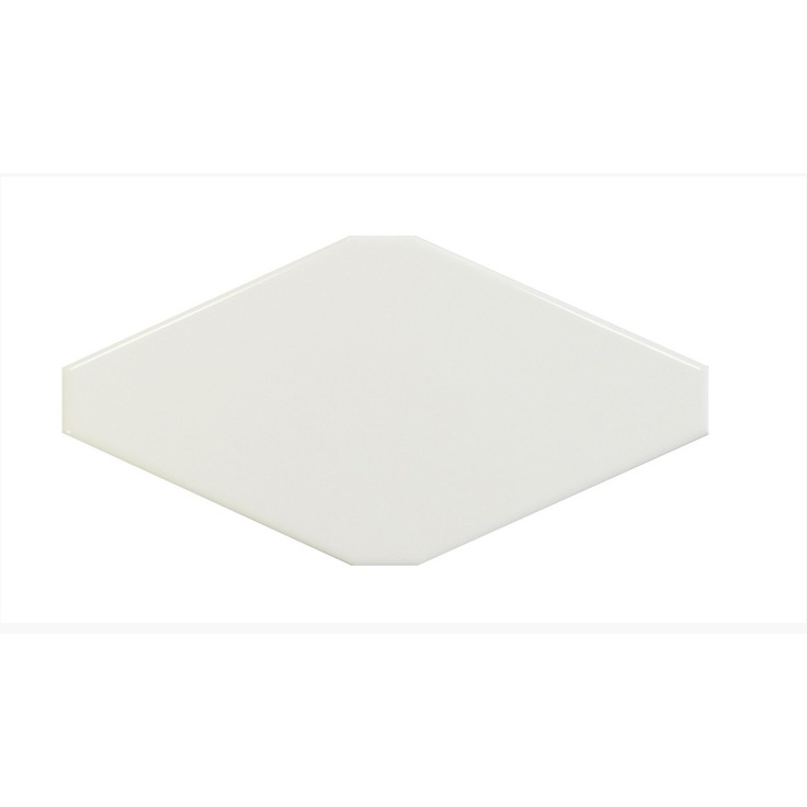 Petracer`s Capitonne Rombo Liscio Bianco Настенная плитка 10x20 см, Италия - фото 1